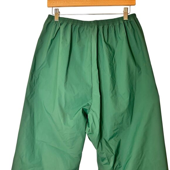 Columbia Men's LARGE Rain Pants Forest Green PVC Fishing Hiking Outdoor Water - Picture 5 of 10